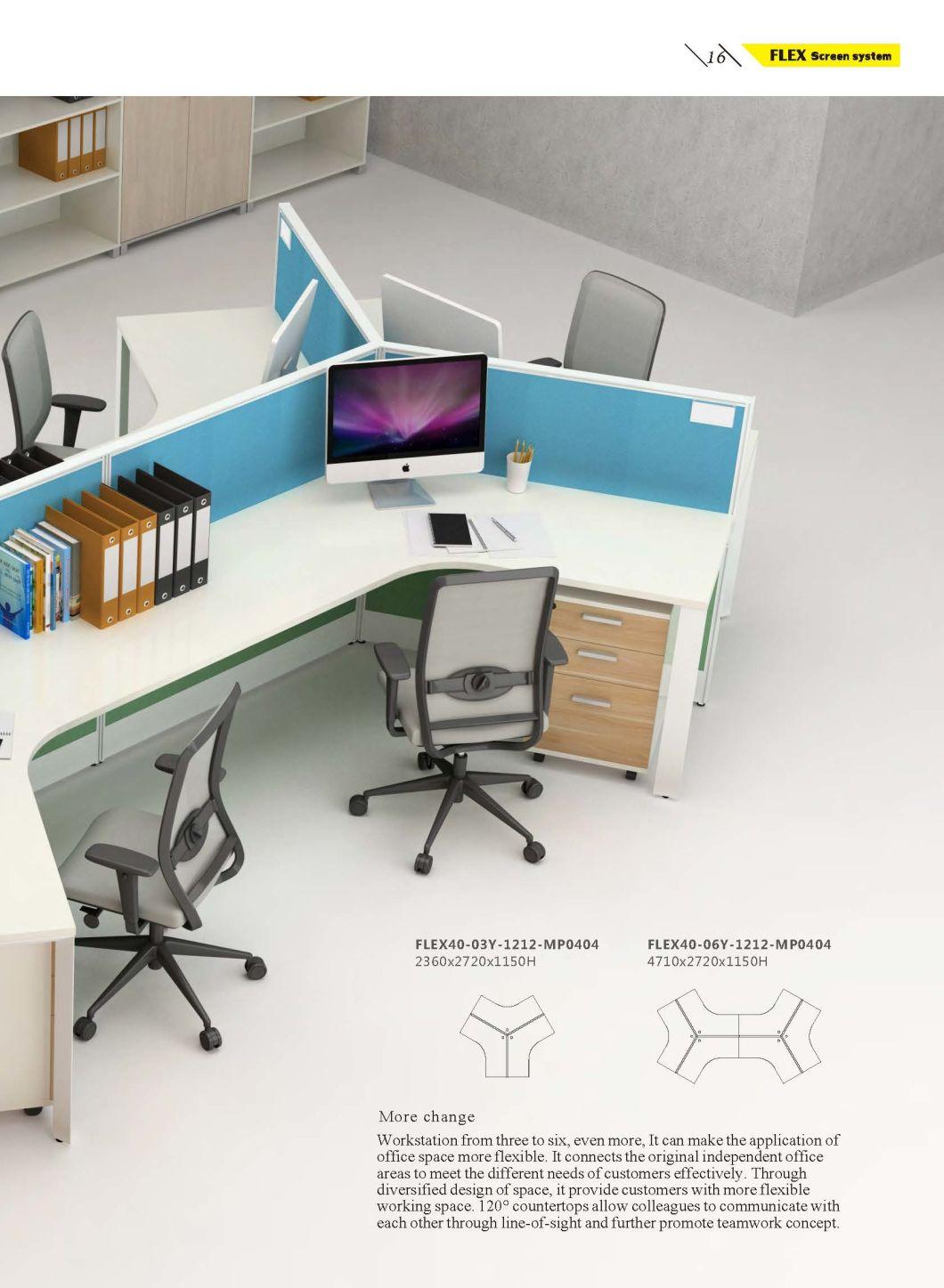 Executive Workstation Cubicle Office Desk, Executive Wooden Office Desk,