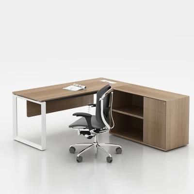 High Quality Fashion Office Furniture Open Space Office Executive Desk with Cabinet