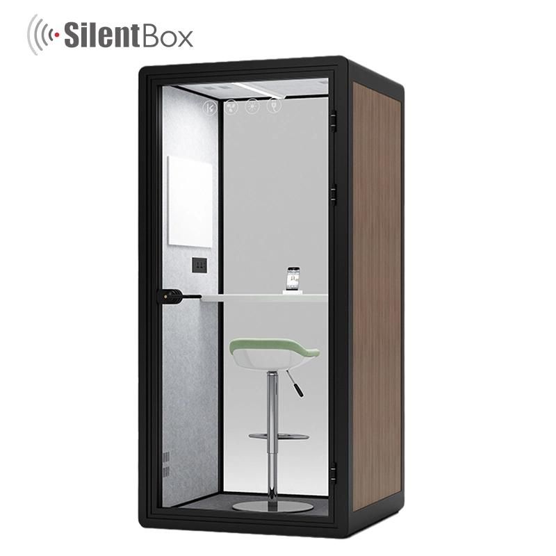 Silence Work Pod Booths One Person Soundproof Telephone Booth Phone Booth for Office