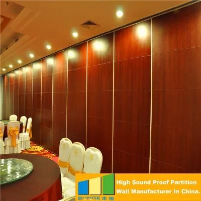 China Supplier Ebunge Partition Wall Bg-100 Series Floor to Ceiling Partition Wall for Meeting Room Folding Partitions