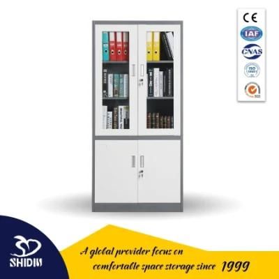 Commercial Office Furniture File Storage Cabinet Glass Display Steel Cabinet