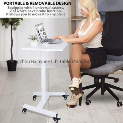 Popular Styel Standing Desk Gas Spring One Feet Table