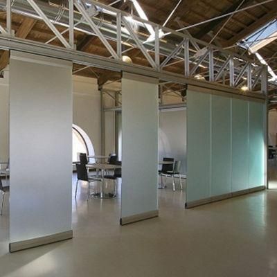 Folding Glass Partition Accessories Frameless Aluminium Glass Partition for Bathroom