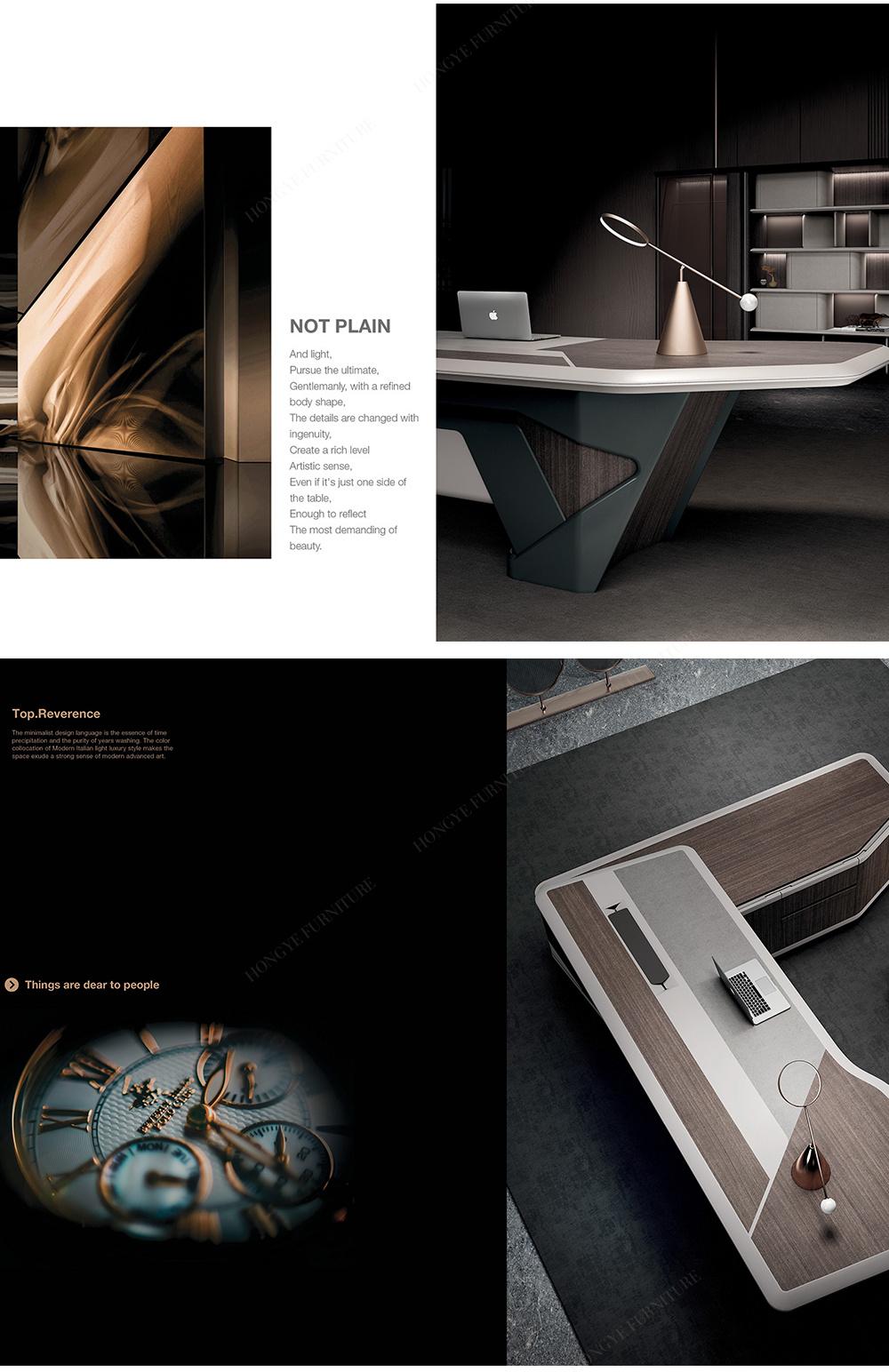 Luxury Modern CEO Boss Wooden Office Furniture Executive Desk