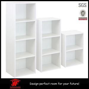 Wooden Cube Commercial Bookcase European Style