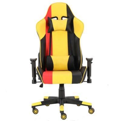 Shiny PVC Leather Silla Gamer Gaming Chair with Wheels