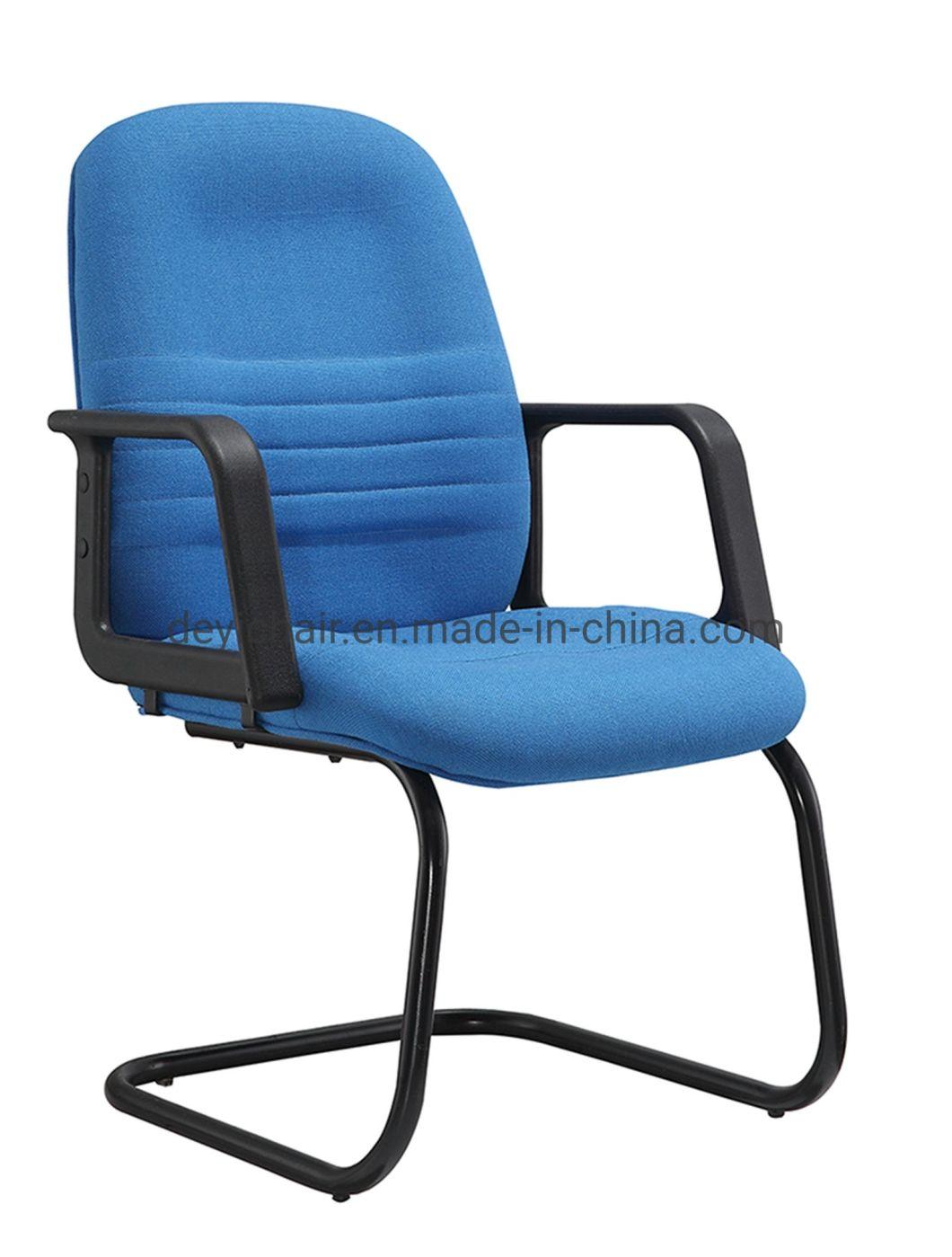 25mm Tube 2.0mm Thinckness Metal Coated Black Frame with PP Arms Medium Back Conference Chair