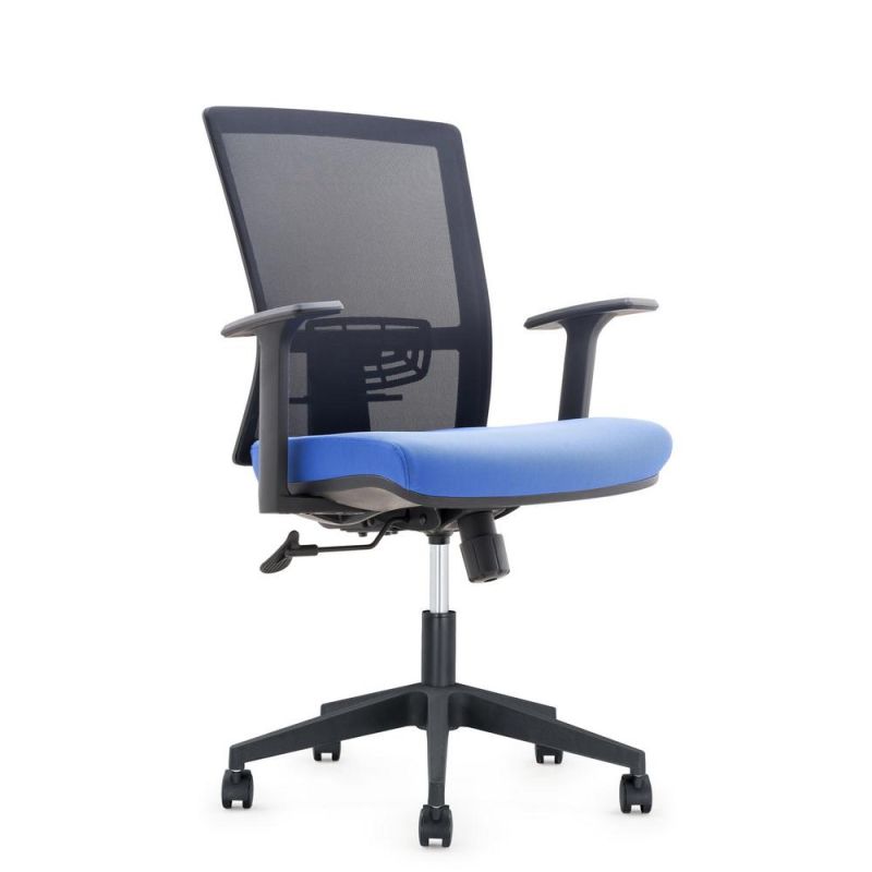 Morden Ergonomic Suits Hanger Blue Mesh Office Chair with Headrest