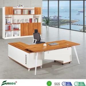 Wholesale Office Furniture Commercial Manager Desk with Metal Leg