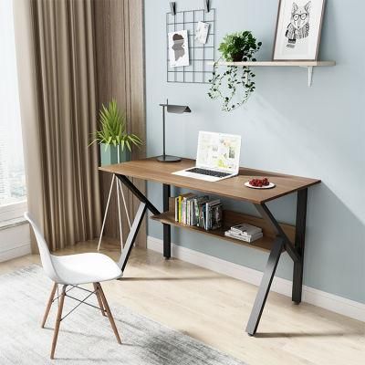 Premium Quality Laptop Desk Simple Style MDF Wooden Wooden Mobile Smart Computer Desk