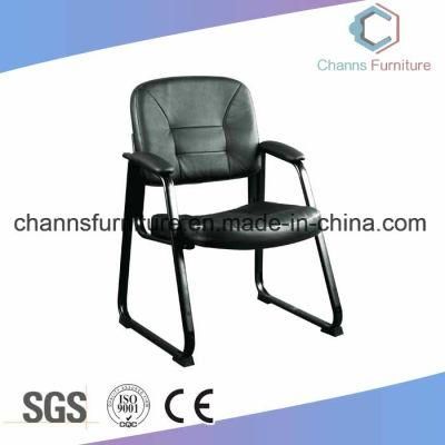 High Quality Artificial Leather Meeting Furniture Black Office Training Chair