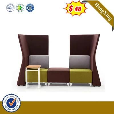 Unique 2 Seats Hotel Bar Waiting Room Leather Sofa Public Chair Hx-9cn0676