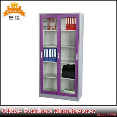 Sliding Glass Door Furniture Bookcase Metal Office Filing Cabinet