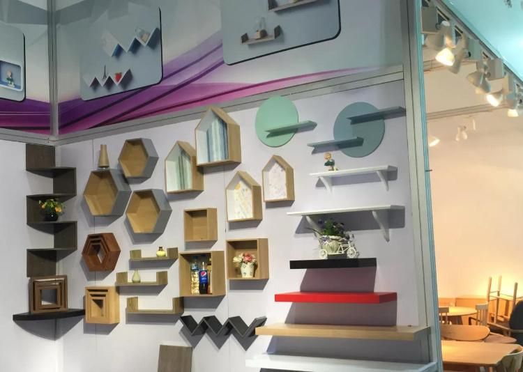 Wall Minimal Wall Mounted Storage Shelf Honeycomb Wall Shelf