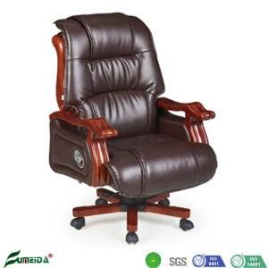 Luxury Genuine Leather Office Ergonomic Swivel Boss Executive Chairs