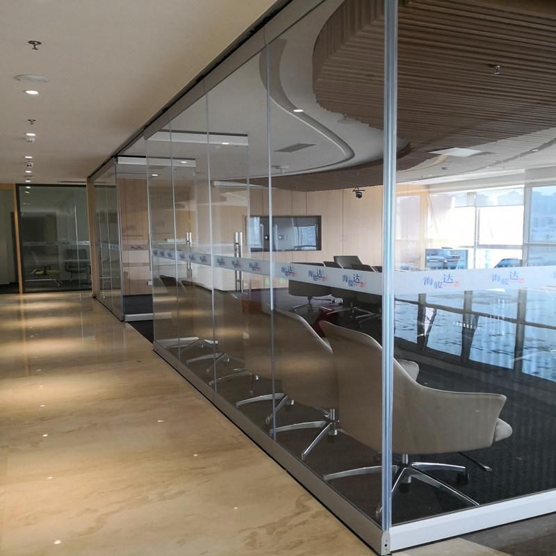 Folding Glass Walls for Duty-Free Store Frameless Folding Glass Doors