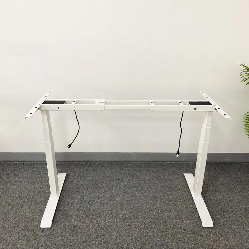 Office Table Furniture Dual Motor Anti Collision Ergonomic Electric Standing Computer Desk