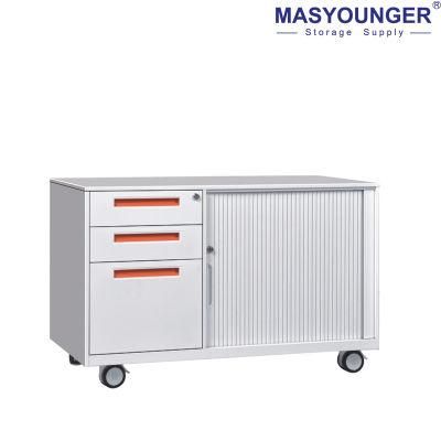Office Furniture Large Storage Modern Office Metal Mobile Caddy Cabinet