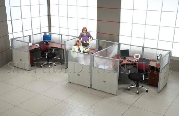 Factory for Sale Small Office Design Office Workstation (SZ-WS172)