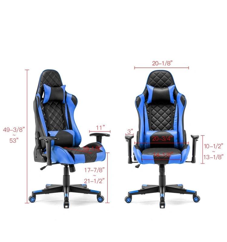 (ZAGROS) Hot Selling Fashion Gaming Chair Office Racing Chair with Headrest and Lumbar