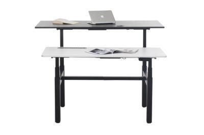 Smart Office Electric Standing Desk 4 Leg Sit to Stand Computer Desk Height Adjustable Table