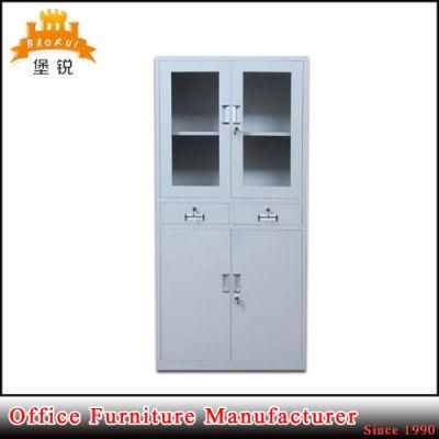 Office or School Use up Swing Glass Door Steel Filing Cabinet