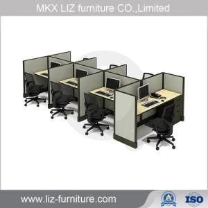 Custom Made Fabric Partition Workstation Call Center Cubicle with Team Leader (N006)