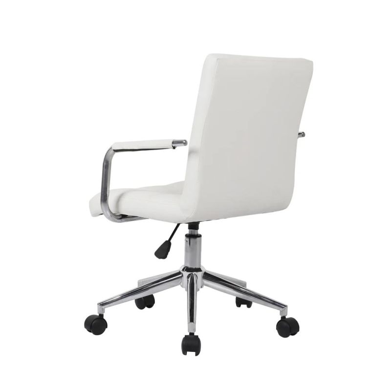 Wholesale White Luxury Comfortable Adjustable Swivel Lift Chairs Directors Leather Office Chair
