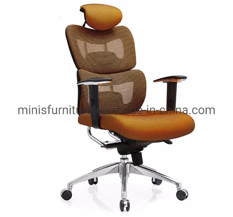 (M-OC081) Comfortable Room Furniture Swivel Red Mesh Fabric Office Chair Lift