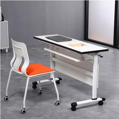 Meeting Sliding Movable Adjustable Conference Room Tables Stackable Office Desk