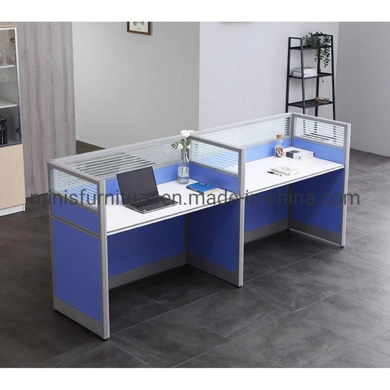 (MN-WS253) Office Staff Workstation Cubicles with Partitions and Drawers