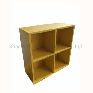 4 Cube Children Bookshelf Wood