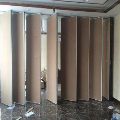 Acoustic Folding Sliding Movable Partition Wall Wooden Soundproof Hotel Partitions Philippines