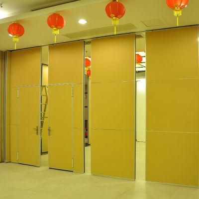 Hanging System Decorative Acoustic Removable Operable Partition Walls for Restaurant