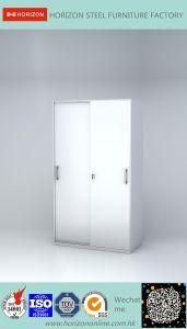 Sliding Doors Storage Cabinet with Japanese Galvanized Steel and Epoxy Powder Coating Finish