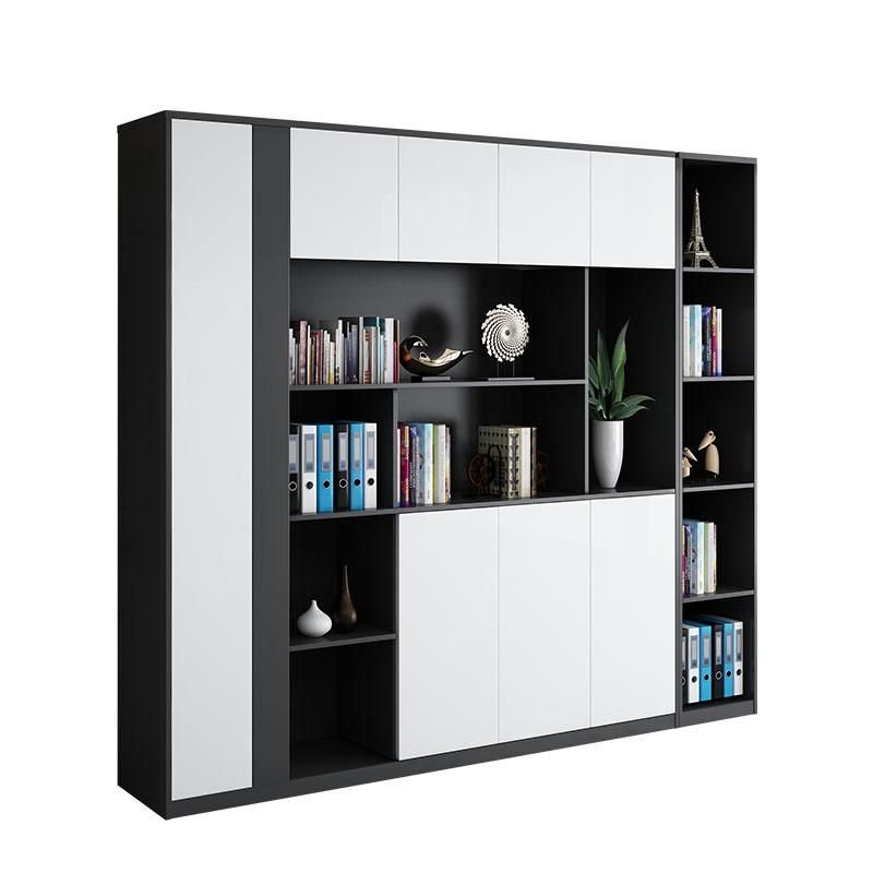 Hot Sale Modern Style Elegant Office Furniture Wooden Bookcase Filing Cabinet