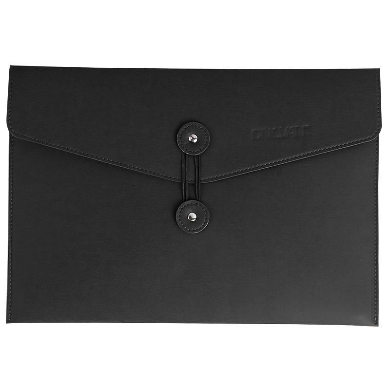 Business File Bags PU Leather Document Organizer Envelope Folder Office File Holder