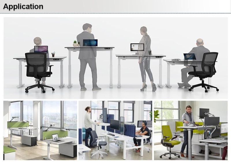 Ergonomic Office Furniture Electric Height Adjustable Sit Standing Desk