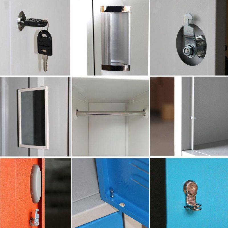 Cheap Price 5 Door Locker Steel Locker Metal Wardrobe