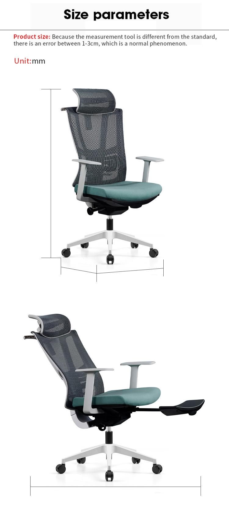 Wholesale Home Furniture Mesh Modern Executive Computer Boss Office Chair with Footrest
