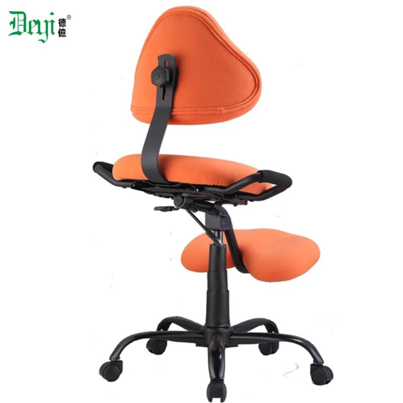 Simple Tilting Mechanism with Seat Slider 320mm Black Metal Base with Castor DIN 4550 Class 4 Gaslift Fabric Color Available with Backrest Ergonomic Chair