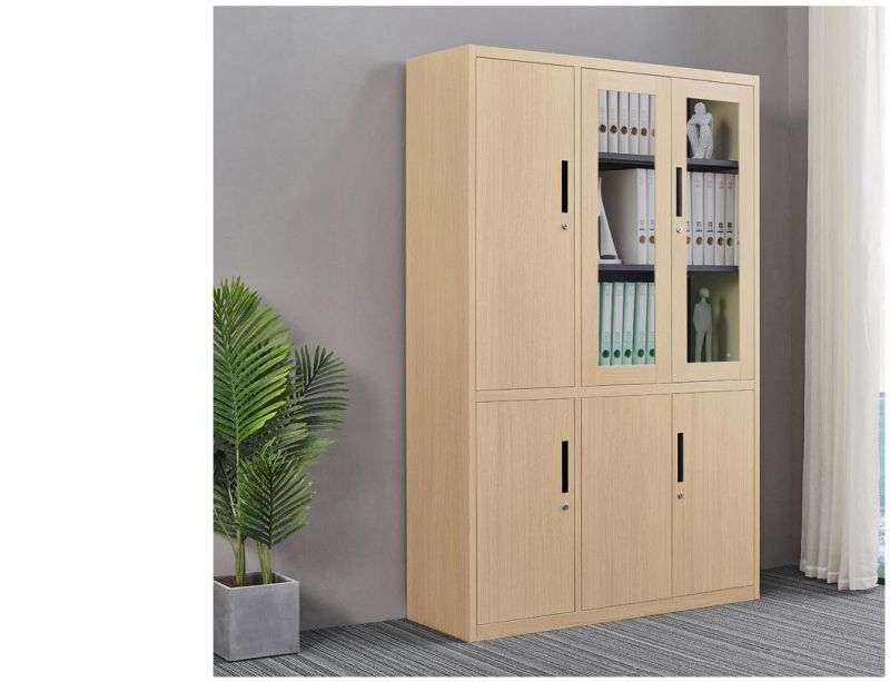Multi Purpose Home Office Use Metal Storage Book Cabinet