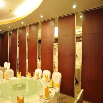 Conference Room Soundproof Operable Aluminum Frame Folding Movable Partition Wall
