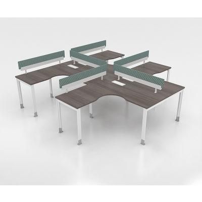 High Quality Modern Office Computer Desk 4 Person Office Workstation