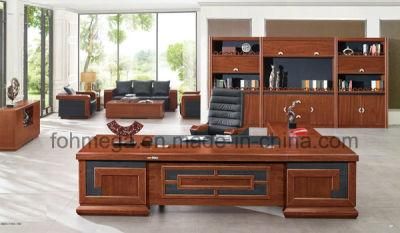 China Factory Wholesale Walnut Wood Veneer Executive Furniture