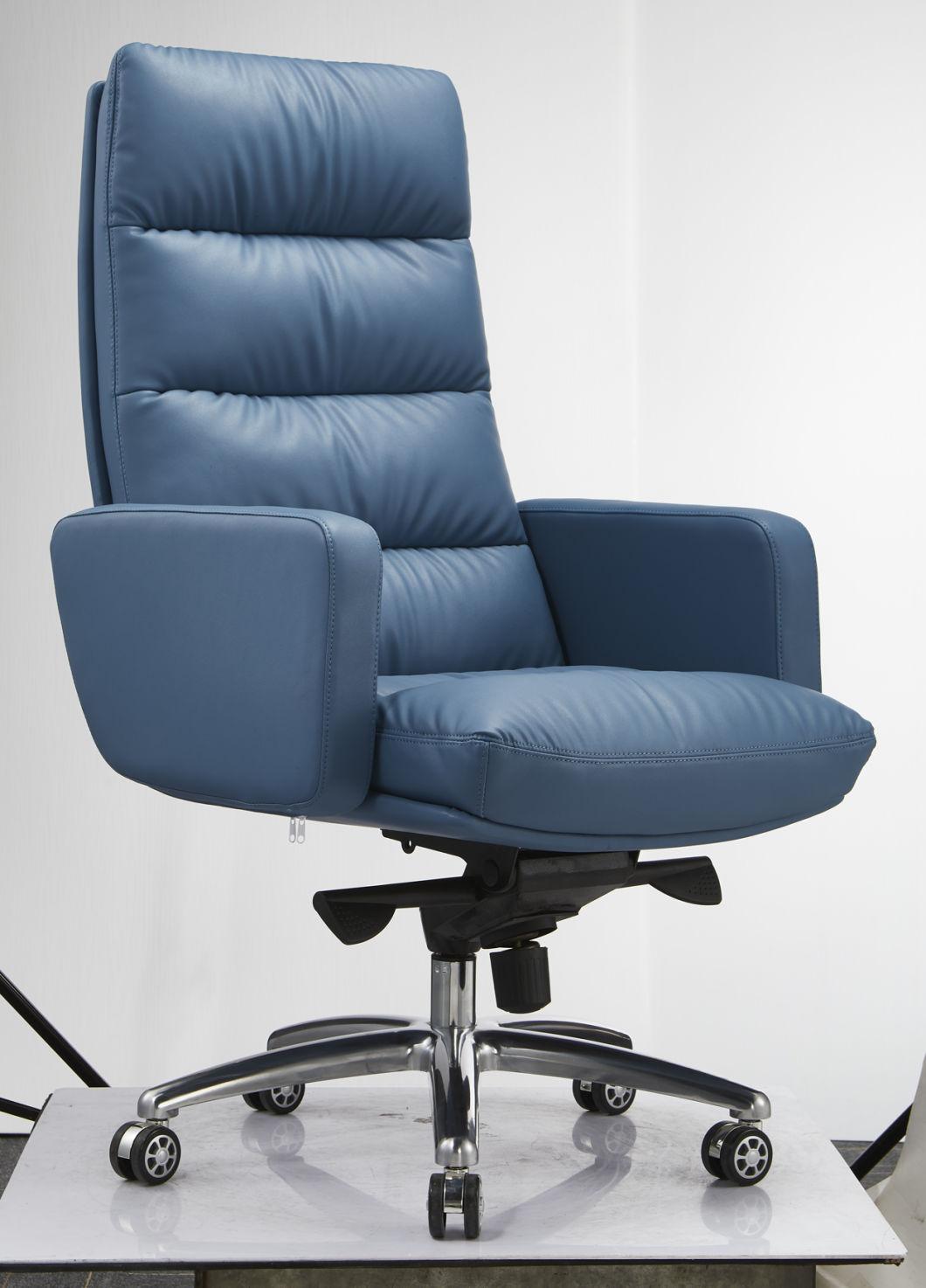 Swivel Rotary Quality Genuine Leather Computer Chairs Office Chairs--Office Furniture