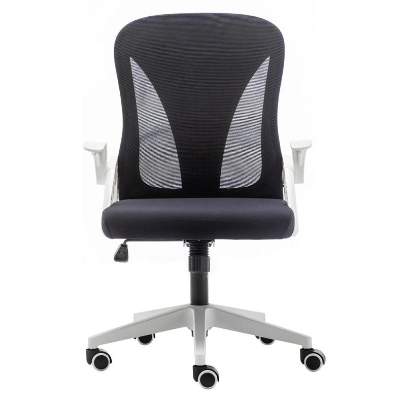 2022 New Modern Home Furniture Executive Shampoo Chairs Computer Parts Game Plastic Gaming Folding Barber Office Chair with Foldable Armrest