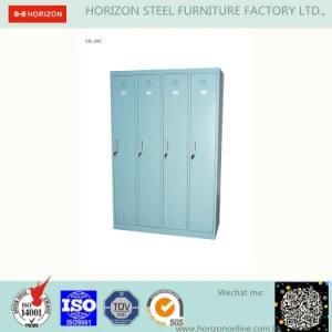 4 Doors Vertical Locker Office Furniture with Epoxy Powder Coating and Replaceable Cam Lock/Storage Cabinet