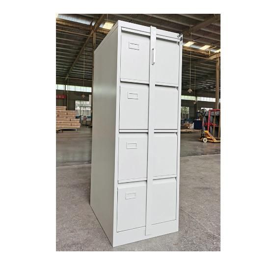 Fas-002-4D New Style 4 Drawer Metal Cupboards File Cabinet Office Steel Filing Cabinets with Locking Bar