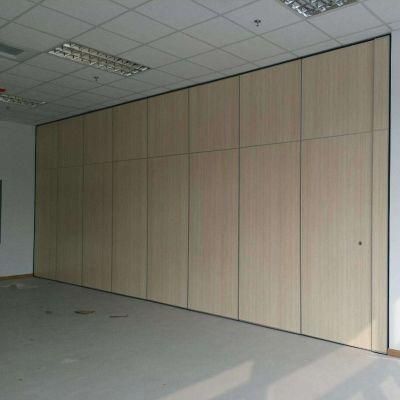 Hotel Conference Room Wood Folding Walls Partition Board Door Divider